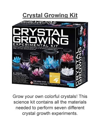 Prize raffle - crystal growing set