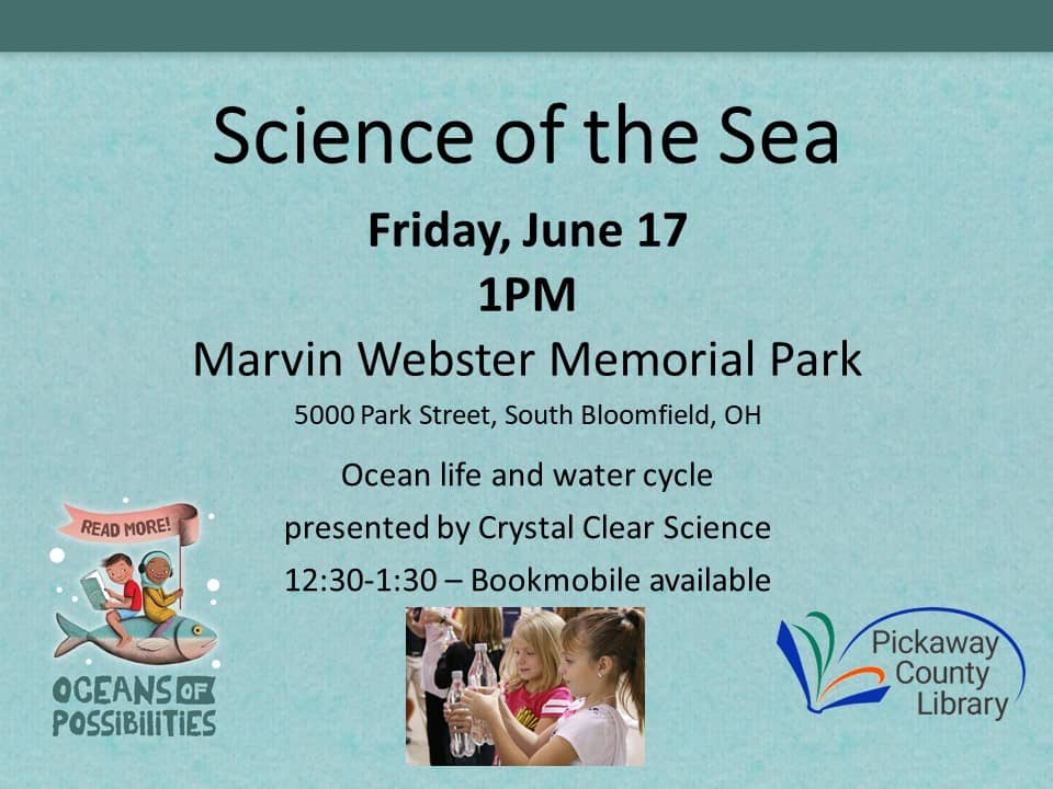 Summer event science of sea at South Bloomfield
