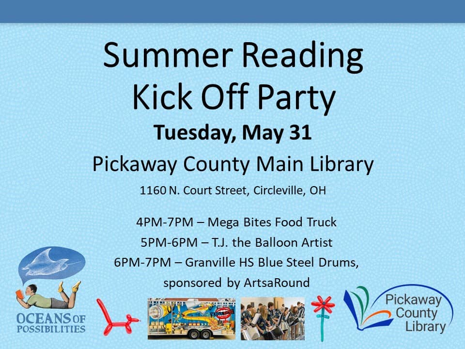 Summer Reading Event Kick off party