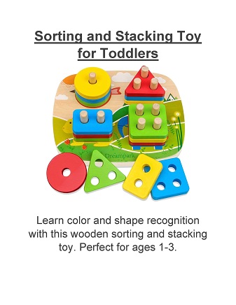 Prize raffle - colorful stacking toy for toddlers