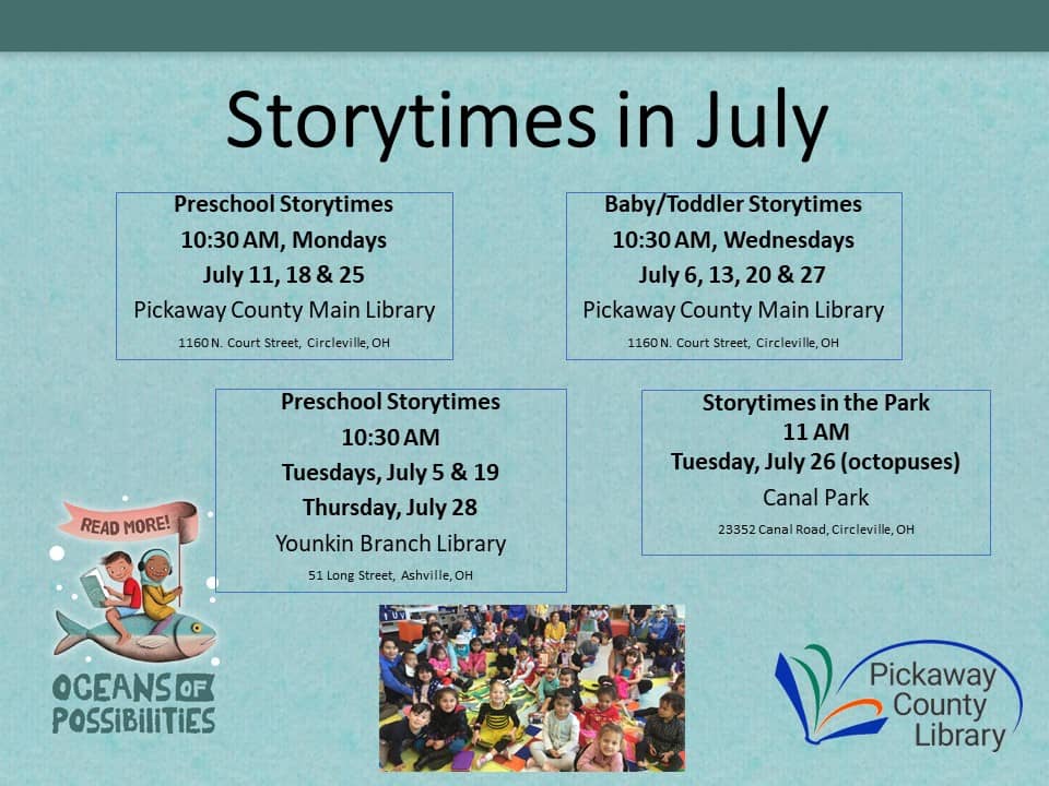 July storytimes