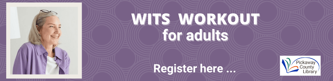 Wits Workout for adults, white-haired lady smiling