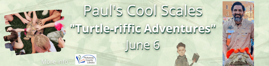 Paul's Cool Scales presents Turtle-riffic Adventures June 6